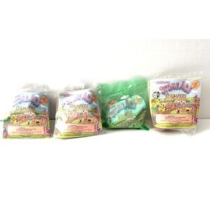 The Flintstones Fred Barney Golf Cart Stone Age Ink RollStamp 1995 Taco Bell Lot